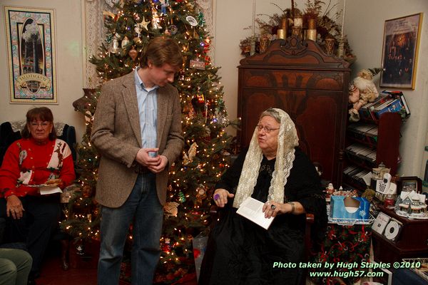 Bozini Christmas Party 2010.1 with appearances by HRH Queen Victoria, and her Royal Magician/Interpreter Sean of Owens