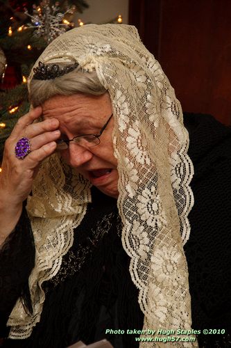 Bozini Christmas Party 2010.1 with appearances by HRH Queen Victoria, and her Royal Magician/Interpreter Sean of Owens