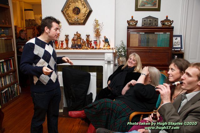 Bozini Christmas Party 2010.2 with an appearance by HRH Queen Victoria, honoring members of the CSC