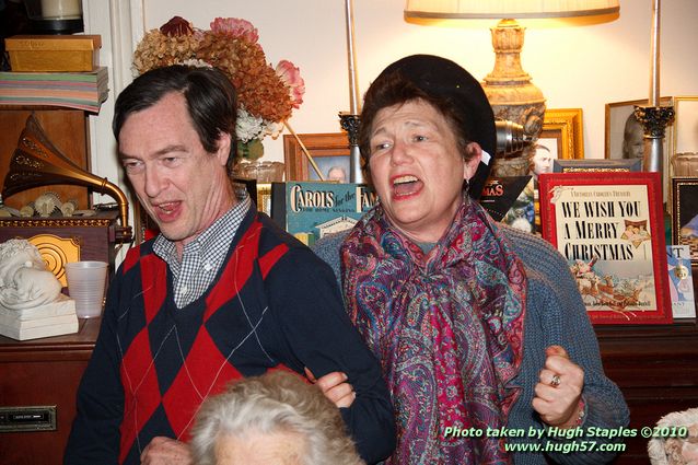 Bozini Christmas Party 2010.2 with an appearance by HRH Queen Victoria, honoring members of the CSC