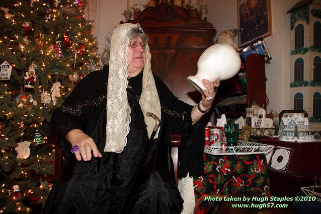 Bozini Christmas Party 2010.2 with an appearance by HRH Queen Victoria, honoring members of the CSC