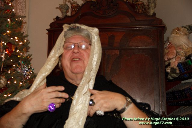 Bozini Christmas Party 2010.2 with an appearance by HRH Queen Victoria, honoring members of the CSC