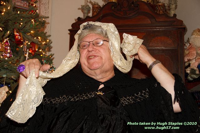 Bozini Christmas Party 2010.2 with an appearance by HRH Queen Victoria, honoring members of the CSC