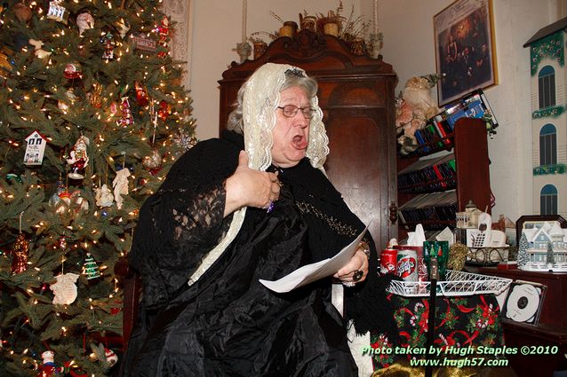 Bozini Christmas Party 2010.2 with an appearance by HRH Queen Victoria, honoring members of the CSC