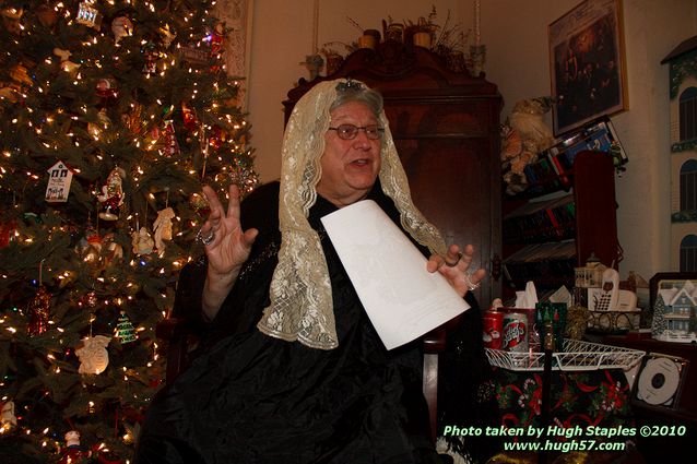 Bozini Christmas Party 2010.2 with an appearance by HRH Queen Victoria, honoring members of the CSC