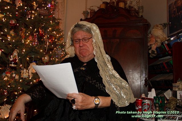 Bozini Christmas Party 2010.2 with an appearance by HRH Queen Victoria, honoring members of the CSC