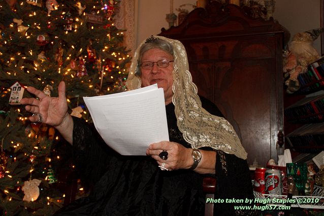 Bozini Christmas Party 2010.2 with an appearance by HRH Queen Victoria, honoring members of the CSC