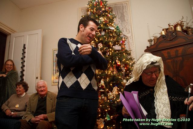 Bozini Christmas Party 2010.2 with an appearance by HRH Queen Victoria, honoring members of the CSC