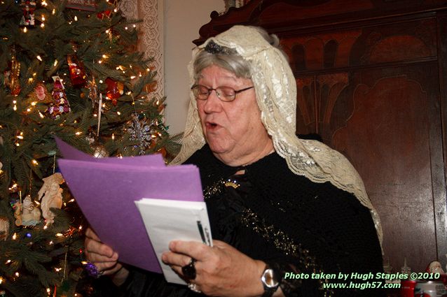 Bozini Christmas Party 2010.2 with an appearance by HRH Queen Victoria, honoring members of the CSC