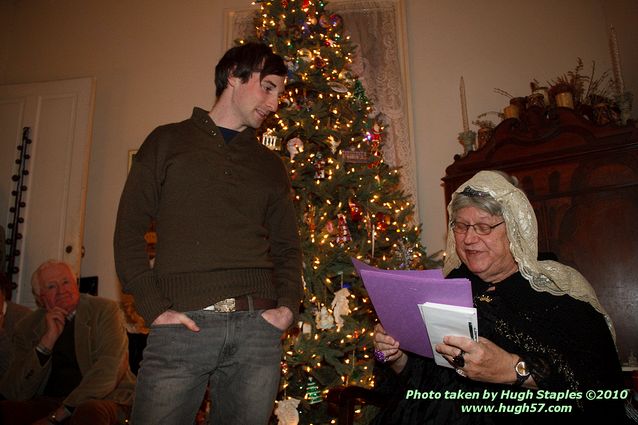 Bozini Christmas Party 2010.2 with an appearance by HRH Queen Victoria, honoring members of the CSC