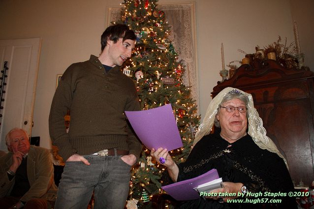 Bozini Christmas Party 2010.2 with an appearance by HRH Queen Victoria, honoring members of the CSC