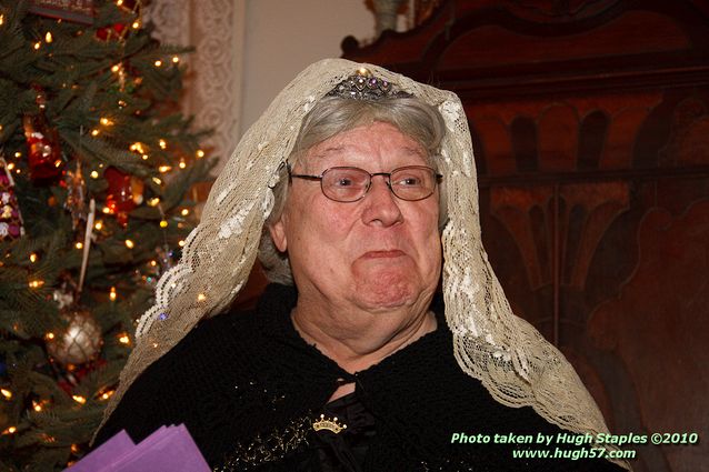 Bozini Christmas Party 2010.2 with an appearance by HRH Queen Victoria, honoring members of the CSC