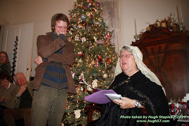 Bozini Christmas Party 2010.2 with an appearance by HRH Queen Victoria, honoring members of the CSC