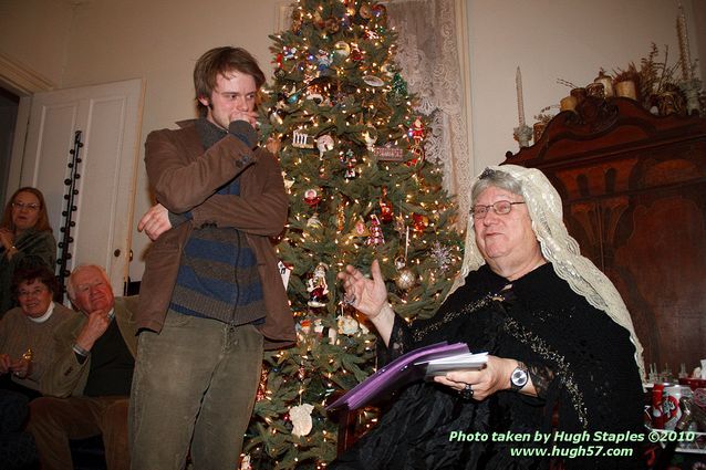 Bozini Christmas Party 2010.2 with an appearance by HRH Queen Victoria, honoring members of the CSC