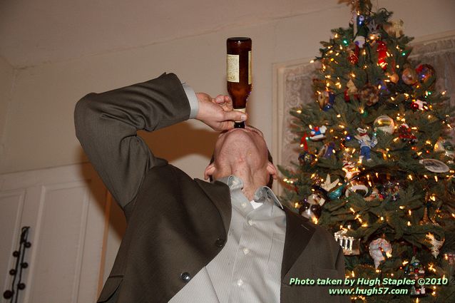Bozini Christmas Party 2010.2 with an appearance by HRH Queen Victoria, honoring members of the CSC