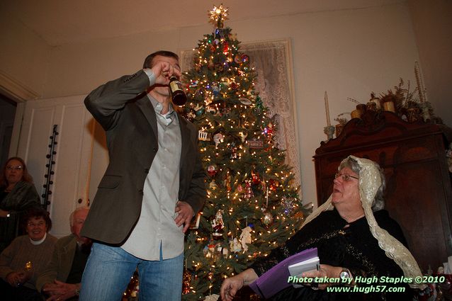 Bozini Christmas Party 2010.2 with an appearance by HRH Queen Victoria, honoring members of the CSC