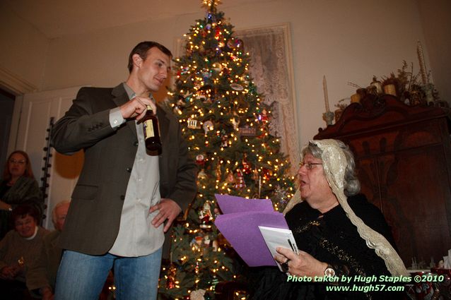 Bozini Christmas Party 2010.2 with an appearance by HRH Queen Victoria, honoring members of the CSC