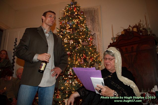 Bozini Christmas Party 2010.2 with an appearance by HRH Queen Victoria, honoring members of the CSC