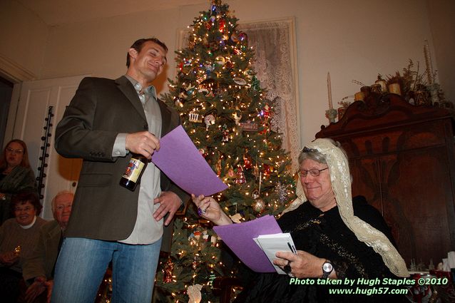 Bozini Christmas Party 2010.2 with an appearance by HRH Queen Victoria, honoring members of the CSC