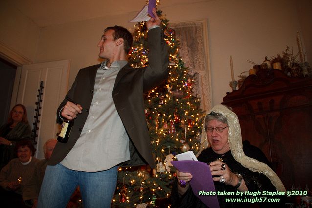 Bozini Christmas Party 2010.2 with an appearance by HRH Queen Victoria, honoring members of the CSC