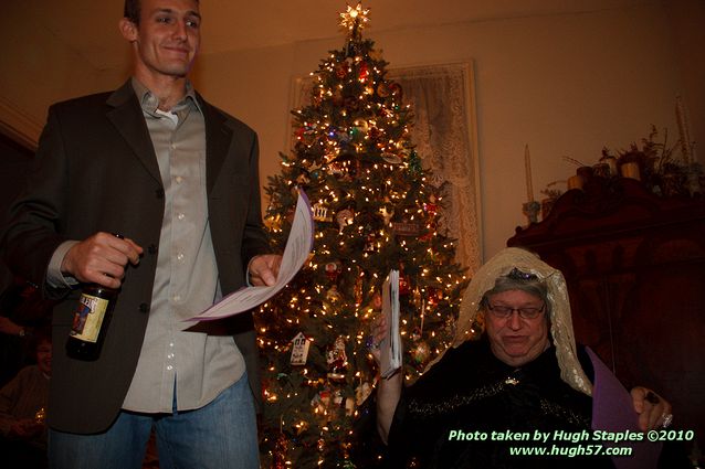 Bozini Christmas Party 2010.2 with an appearance by HRH Queen Victoria, honoring members of the CSC