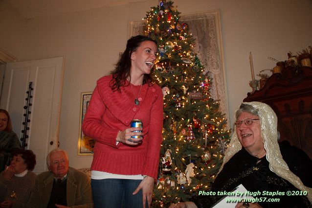 Bozini Christmas Party 2010.2 with an appearance by HRH Queen Victoria, honoring members of the CSC