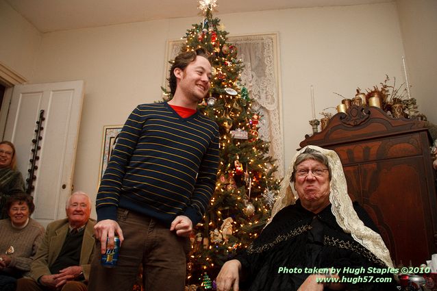 Bozini Christmas Party 2010.2 with an appearance by HRH Queen Victoria, honoring members of the CSC