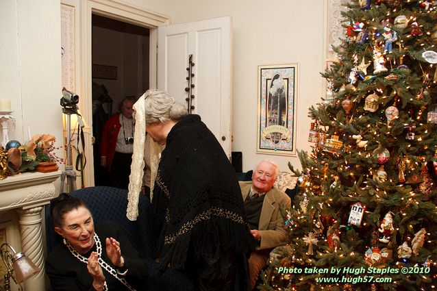 Bozini Christmas Party 2010.2 with an appearance by HRH Queen Victoria, honoring members of the CSC