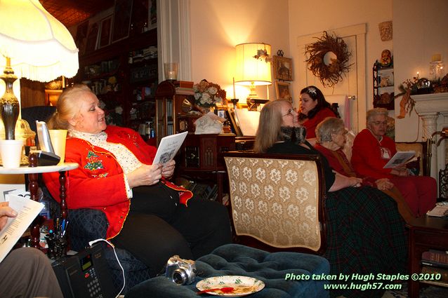 Bozini Christmas Party 2010.2 with an appearance by HRH Queen Victoria, honoring members of the CSC