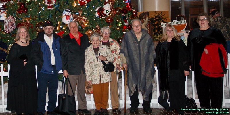 The Bozinis celebrate the coming of 2011 with an excellent seafood dinner.