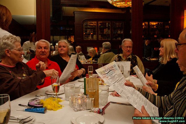 The Bozinis celebrate the coming of 2011 with an excellent seafood dinner.