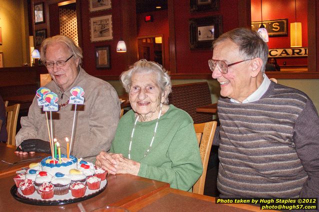 Bozinis celebrate the birthdays of Richard, Virginia and Charles
