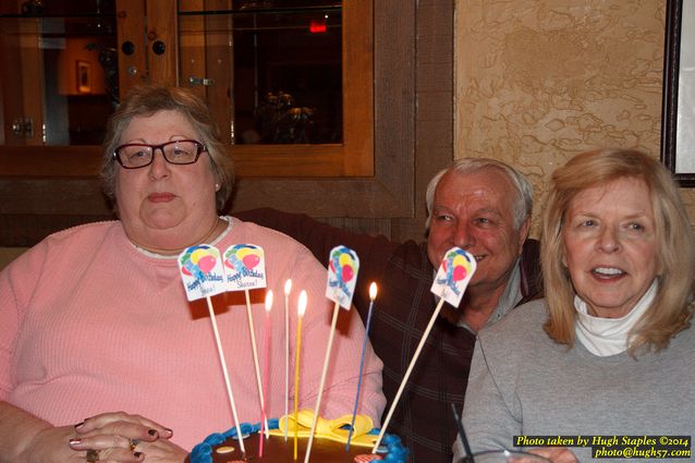 Bozinis celebrate the birthdays of Cheryl, Sharon, Joan and Bob