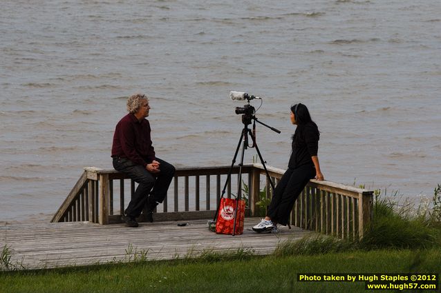 Steve Hamilton, author of the upcoming novel Die A Stranger, visits the U.P. for the World Premiere of his play, The Tomato Thief\nPrior to the show, Steve is interviewed by Helen Cho Anthos, videographer, in front of Lake Street Studio.