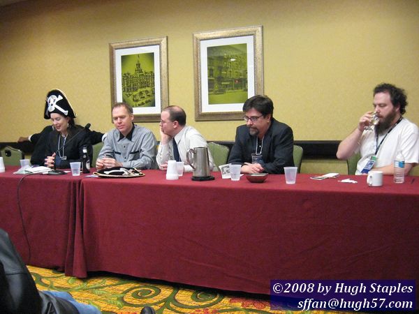 "Originality Is Overrated"<br />Justine, Larbalestier, Scott Westerfeld, John Scalzi, Patrick Nielsen Hayden, and Patrick Rothfuss