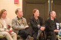 Opening Cermonies<br />l-r Kevin Dunn (Science GoH); Scott Westerfeld, Justine Larbalestier (Author co-GoH); Carl Lundgren (Artist GoH)