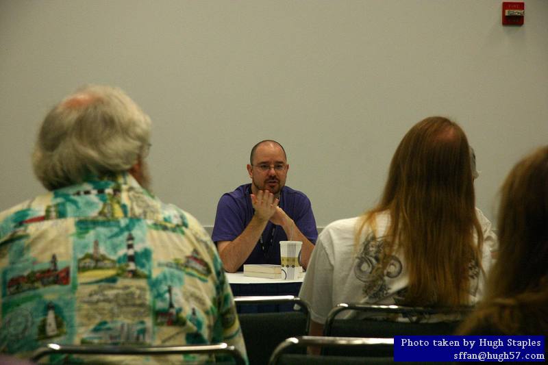 John Scalzi at "Politics and SF" panel
