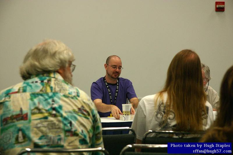 John Scalzi at "Politics and SF" panel