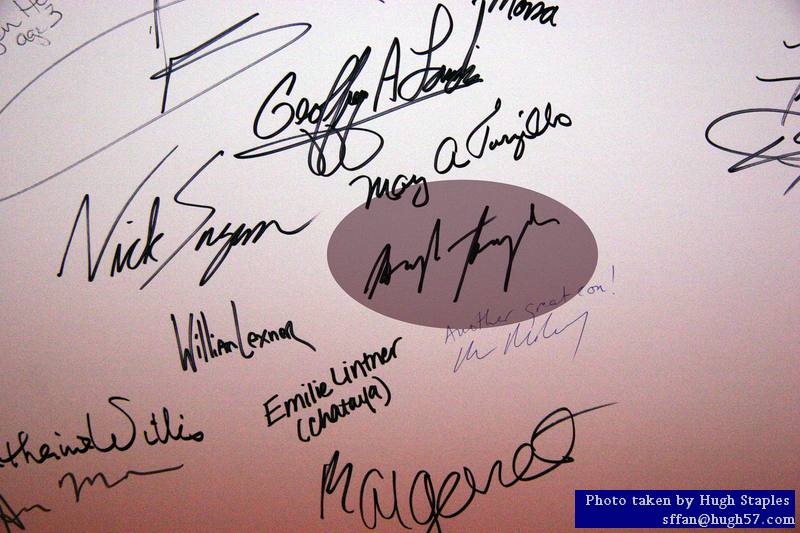 My Signature on Fan Board