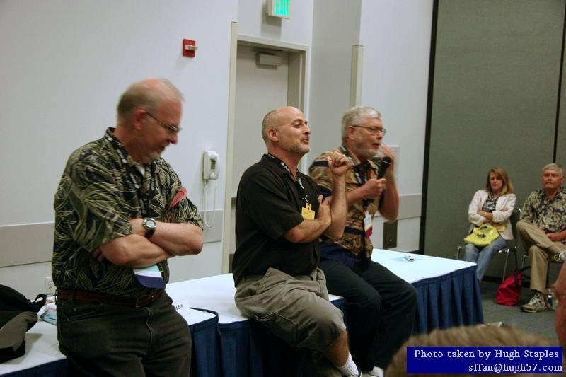 "The Killer B's and a V" (Greg Benford, Greg Bear, David Brin and Vernor Vinge)