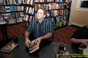 John Scalzi, author of Zo's Tale,<br />and Tobias Buckell, author of Sly Mongoose,<br />at Books & Co. to sign their latest books.