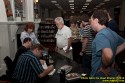 John Scalzi, author of Zo's Tale,<br />and Tobias Buckell, author of Sly Mongoose,<br />at Books & Co. to sign their latest books.