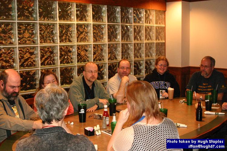 Brunch with members of RJS Yahoo! group at Bennigan's (the hotel restaurant)