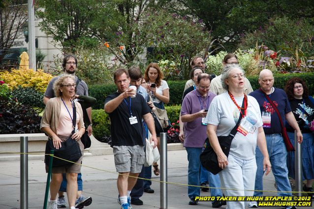 Strolling with the Stars, including Joe and Gay Haldeman, Story Musgrave, and John Scalzi