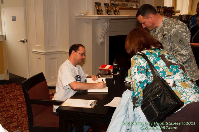 John Scalzi signs Fuzzy Nation