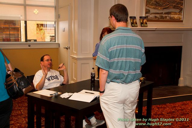 John Scalzi signs Fuzzy Nation