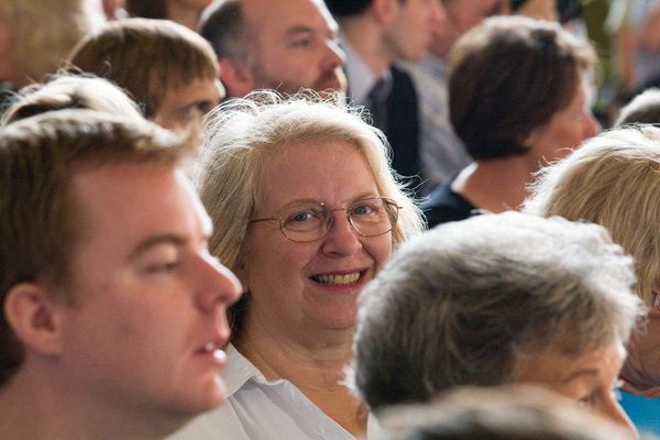 Cincinnati's Historic Museum Center at Union Terminal,\nsite of  foriegn policy speech by\nSen. Joseph Biden (D-Del), Democratic Candidate for Vice President