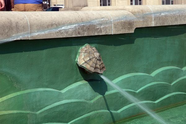 Sen. Joseph Biden (D-Del), Democratic Candidate for Vice President,\nspeaks on the subject of foriegn policy at the Rotunda of Union Terminal