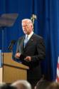 Sen. Joseph Biden (D-Del), Democratic Candidate for Vice President,\nspeaks on the subject of foriegn policy at the Rotunda of Union Terminal