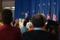 Sen. Joseph Biden (D-Del), Democratic Candidate for Vice President,\nspeaks on the subject of foriegn policy at the Rotunda of Union Terminal